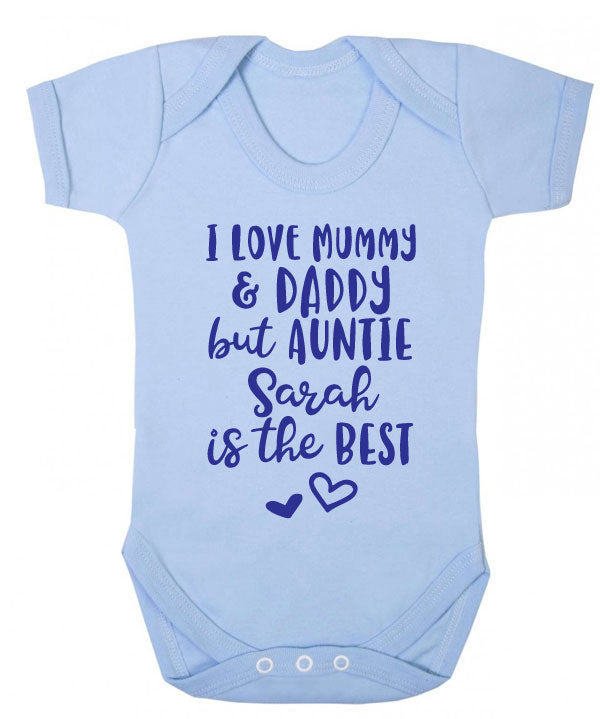 Favourite auntie best sale baby clothes